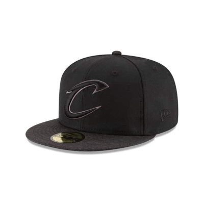 Cleveland Cavaliers Gorra | New Era NBA Shadow Tech 59fifty Fitted Cap Mexico - Negros